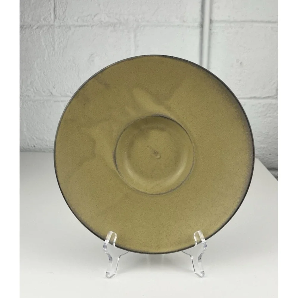 Miyama Rene Ozorio Wabi Sabi Wheat Rimmed Coupe Bowl 9.25